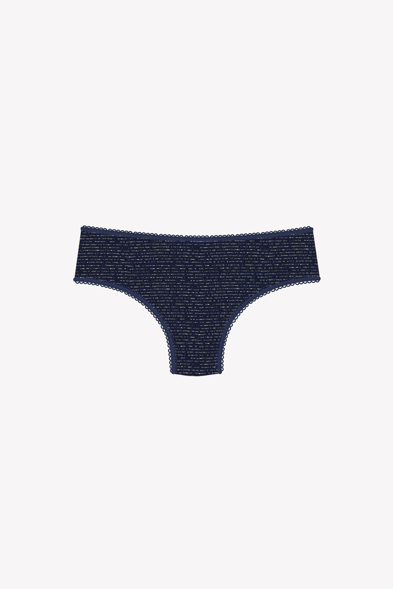 Gaïa Striped Navy Brief