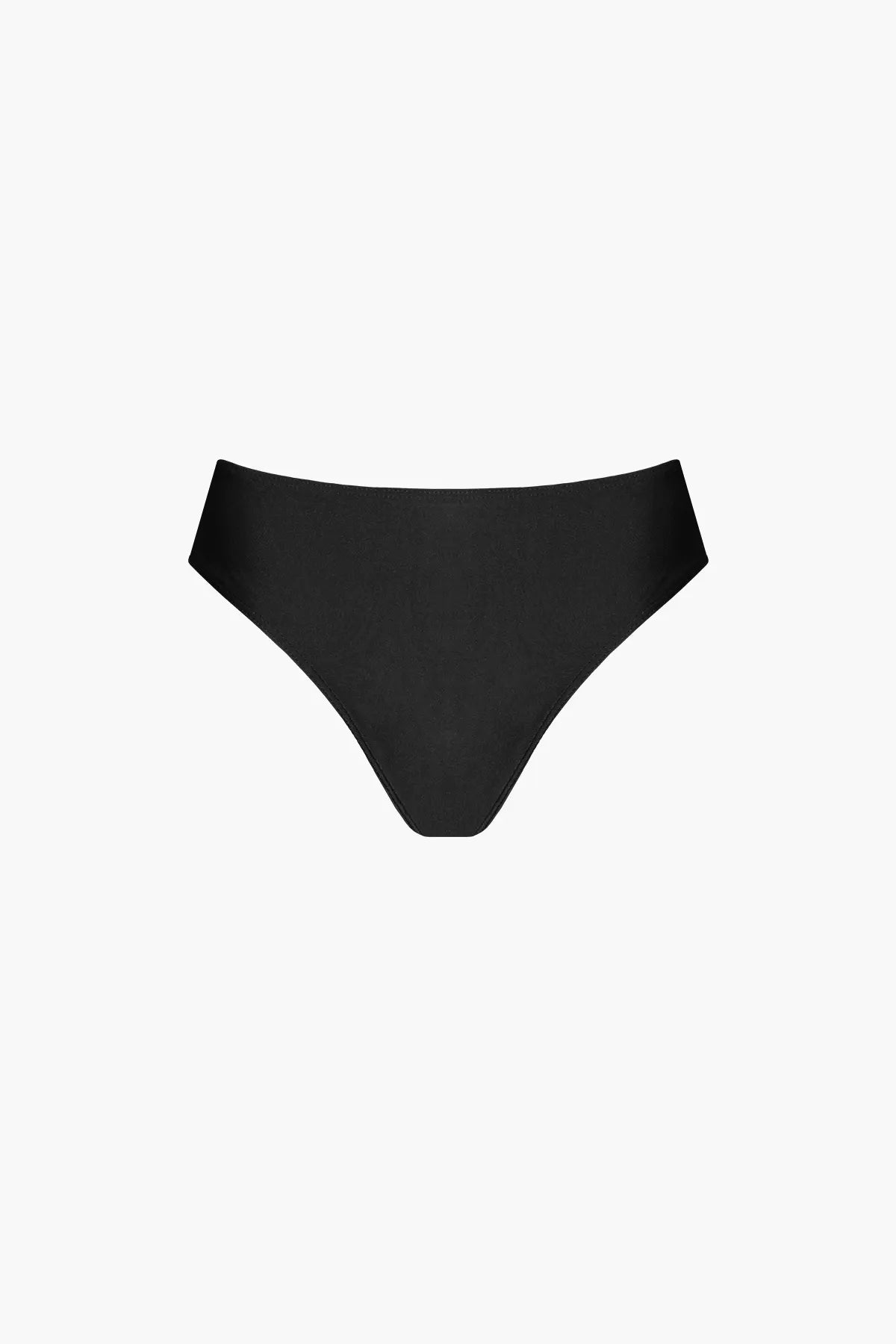 Nérée Black Mid-Rise Bikini Brief
