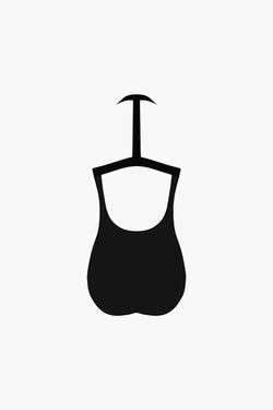 Pool Black One-Piece Swimsuit