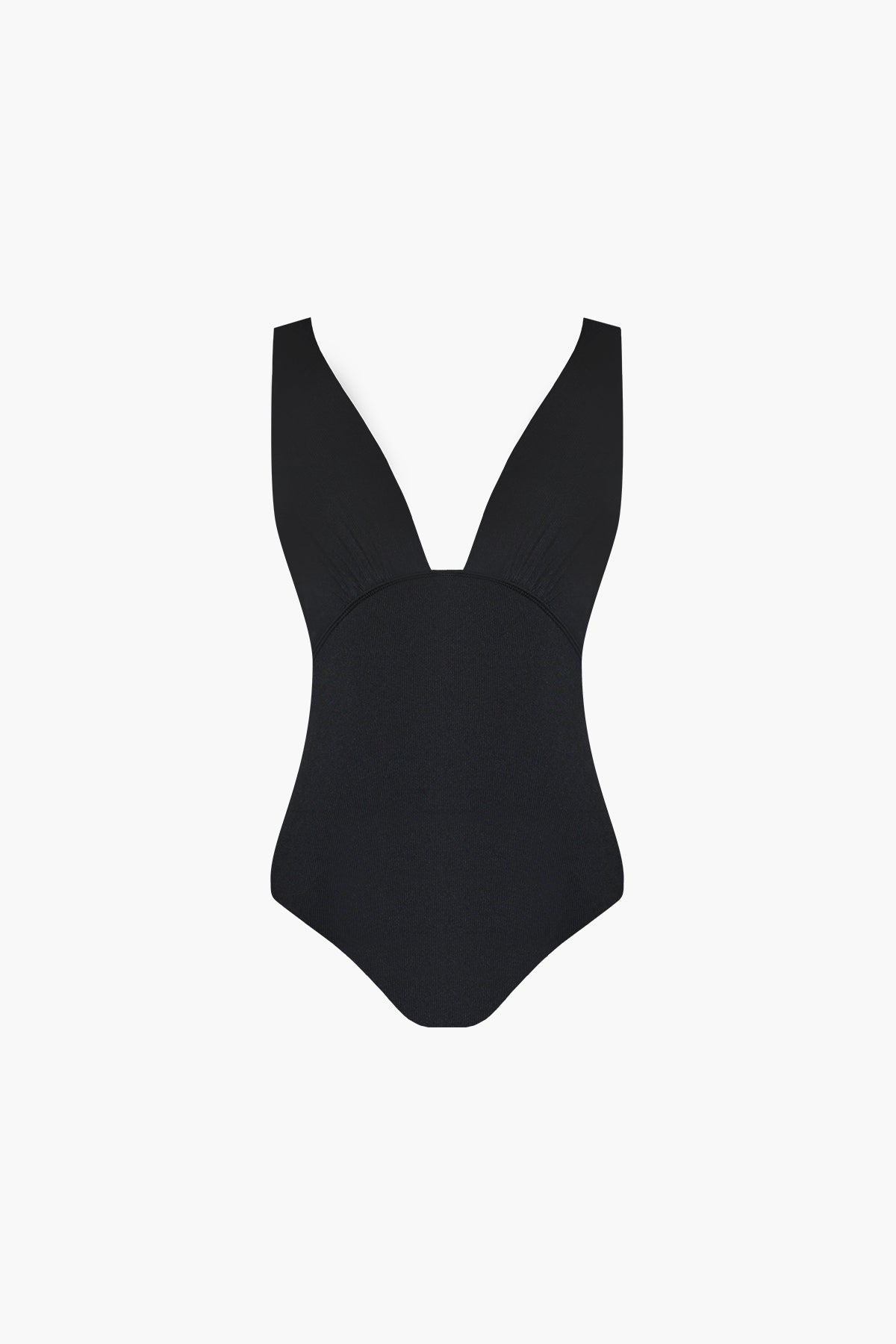 Maillot de Bain Swim Noir Côtelé