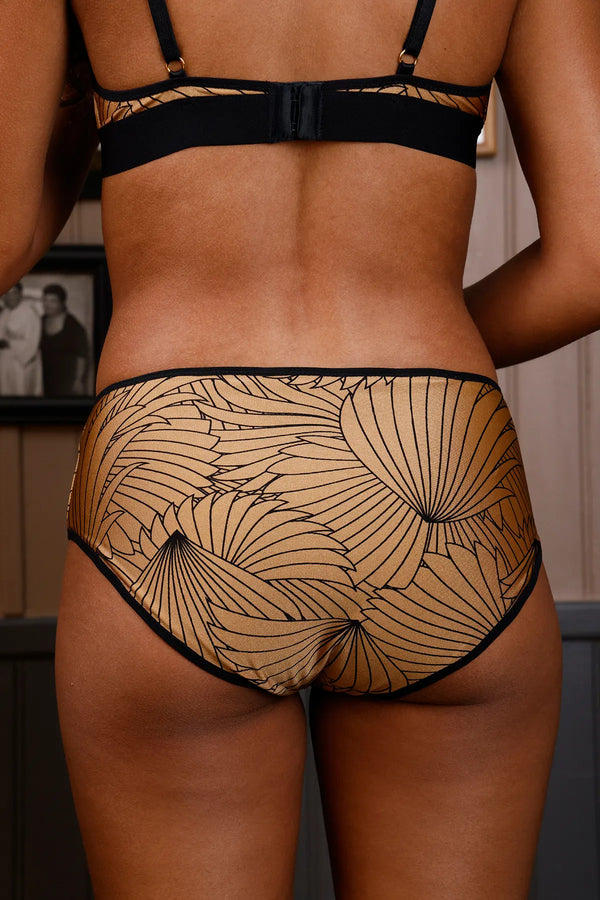 Soutien-gorge Triangle Plumes Gold