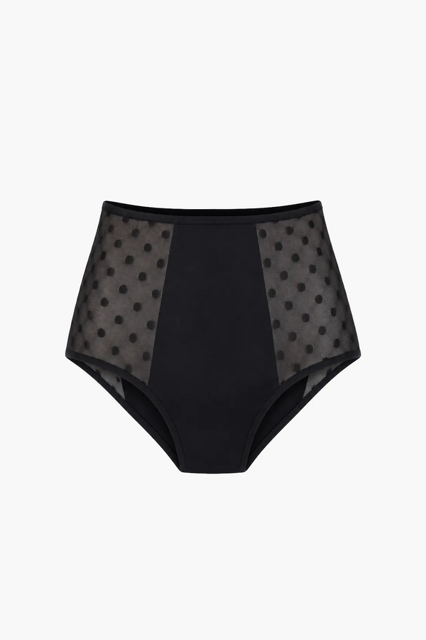 Culotte Absolu Rhéa Taille Haute Pois