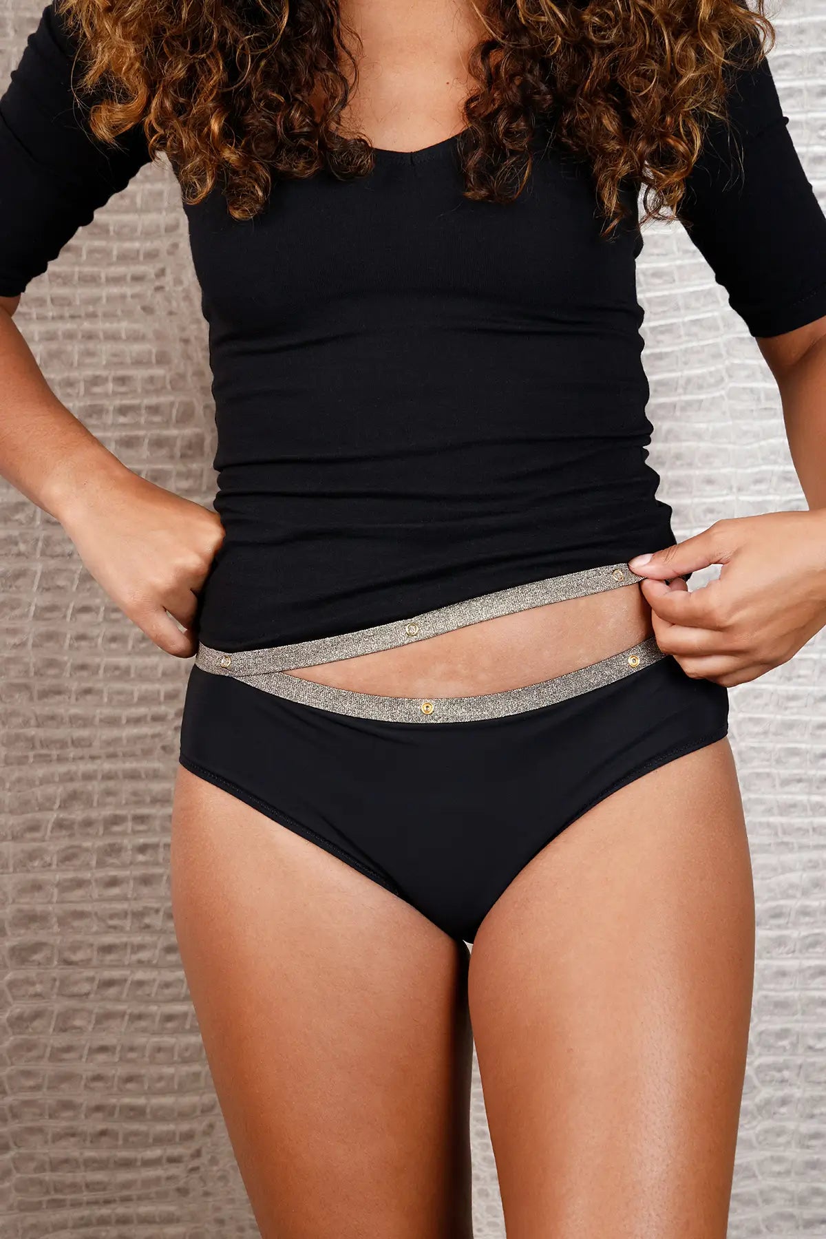 Body Absolu Noëmie Elaura Noir 2 Pièces