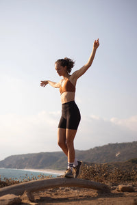 Black Deva Biker Shorts