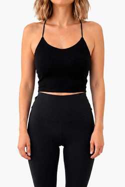 Le Bianca Bra Top Dos Signature Noir