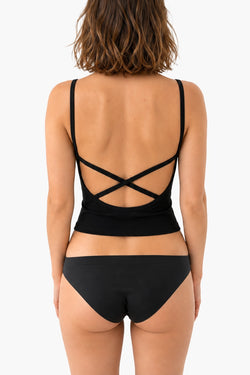 Le Brigitte Bra Top Dos Ballet Noir