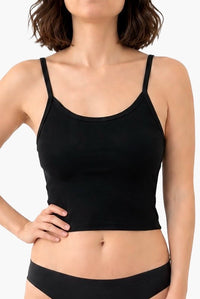 Le Brigitte Bra Top Dos Ballet Noir