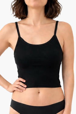 Le Brigitte Bra Top Dos Ballet Noir