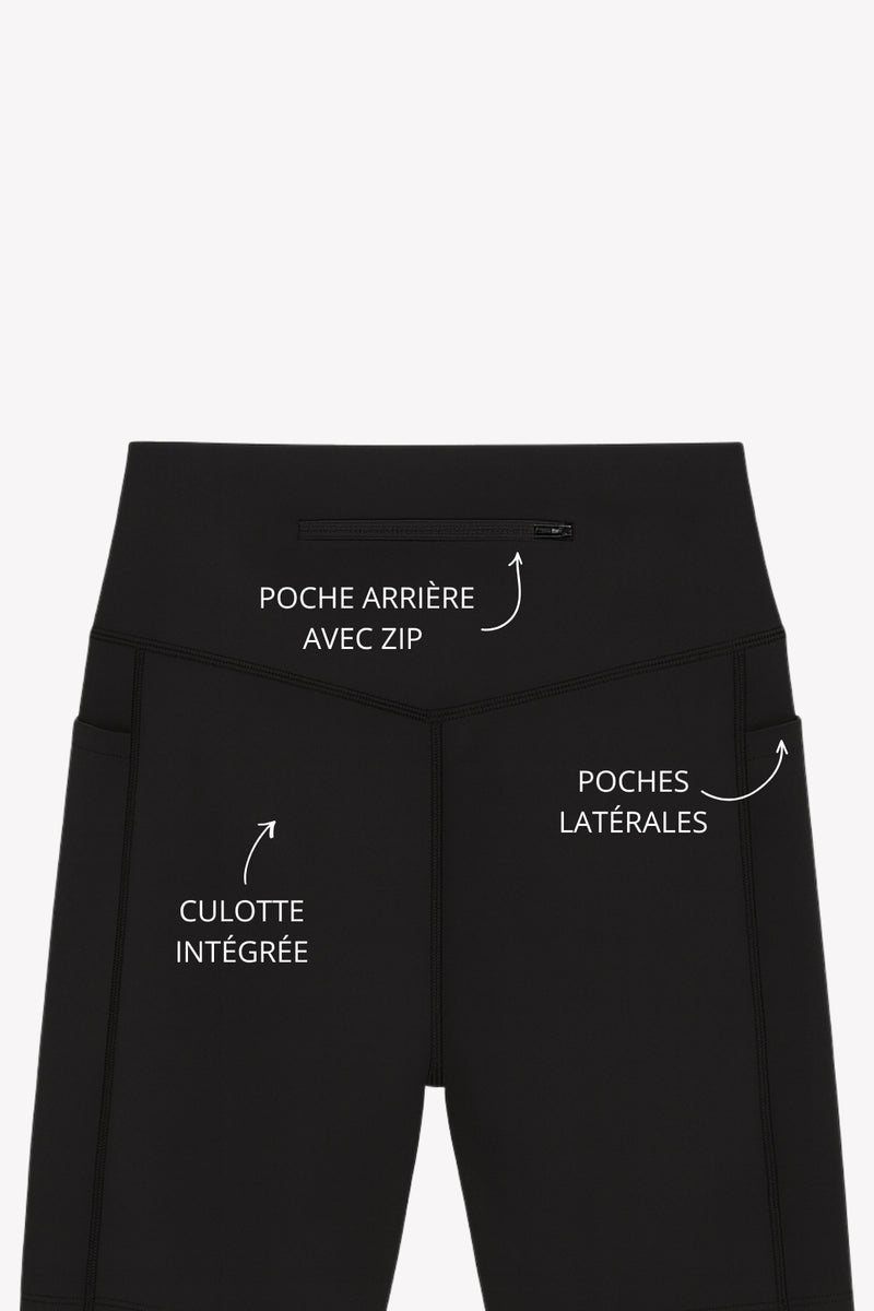 Black Deva Biker Shorts