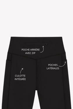 Black Deva Biker Shorts