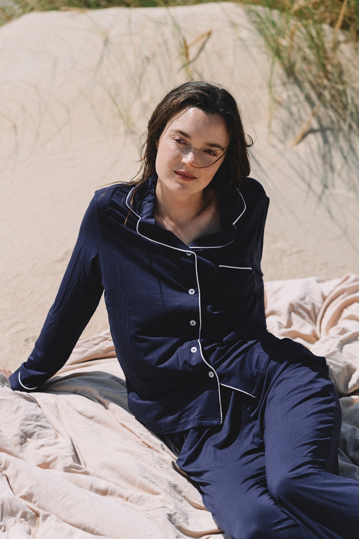 Ensemble Pyjama Daphne Bleu Marine