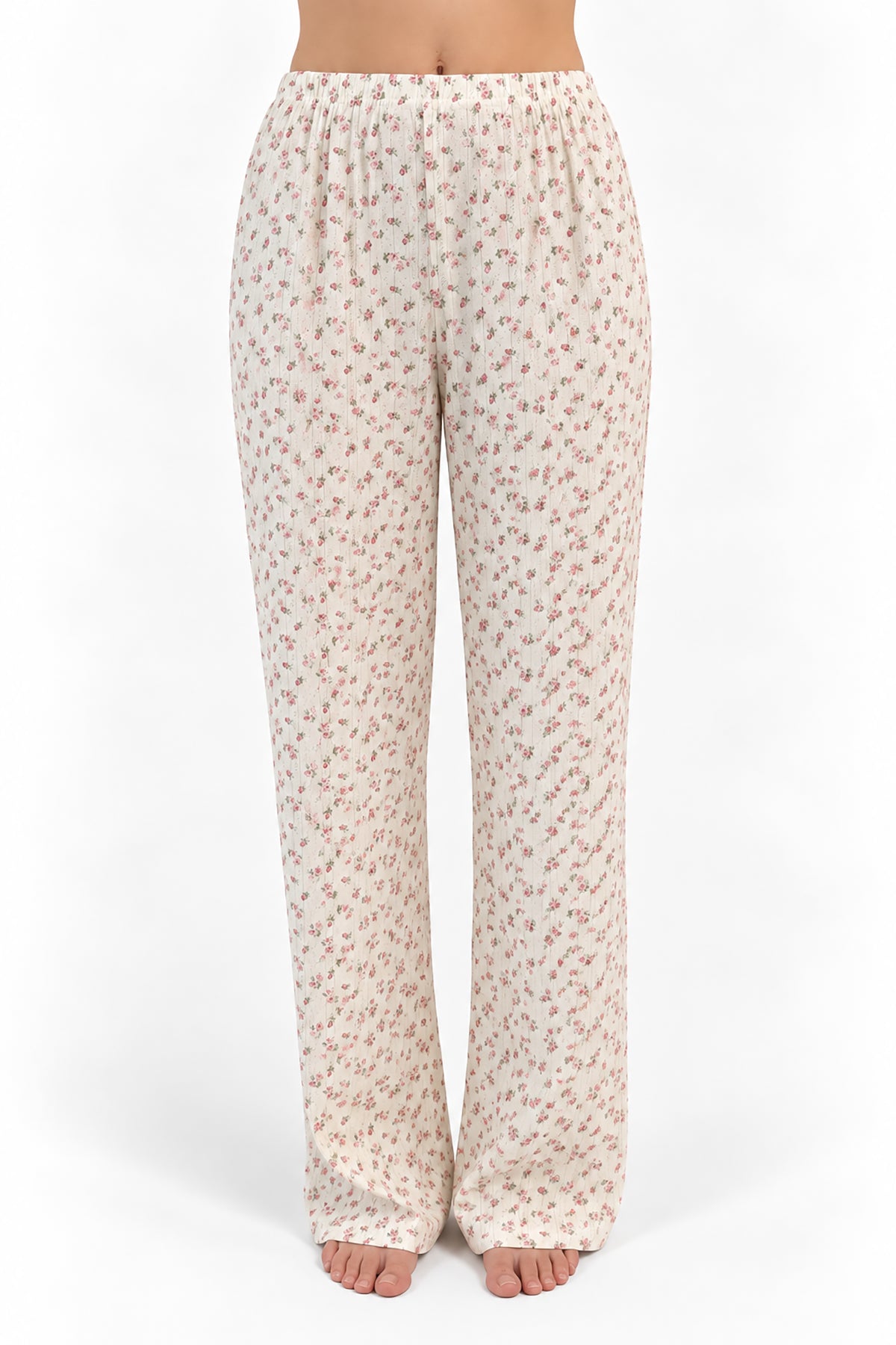 Bas Pointelle Hyacinth Wild Rose