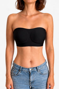 Bandeau Invisible Push-up Halo Noir
