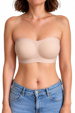 Bandeau Invisible Push-up Halo Sable