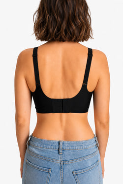 Brassière Invisible Repulpante Sculpt Noir