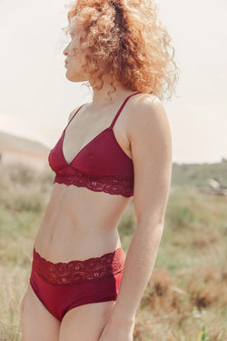 Absolu Anthéia Burgundy Hiphugger
