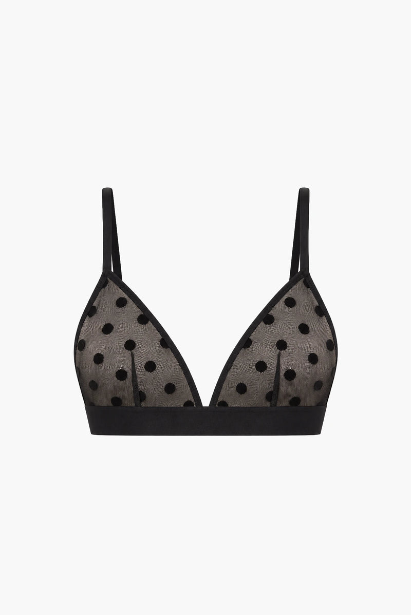 Soutien-gorge Triangle Pois