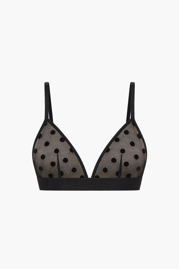 Soutien-gorge Triangle Pois