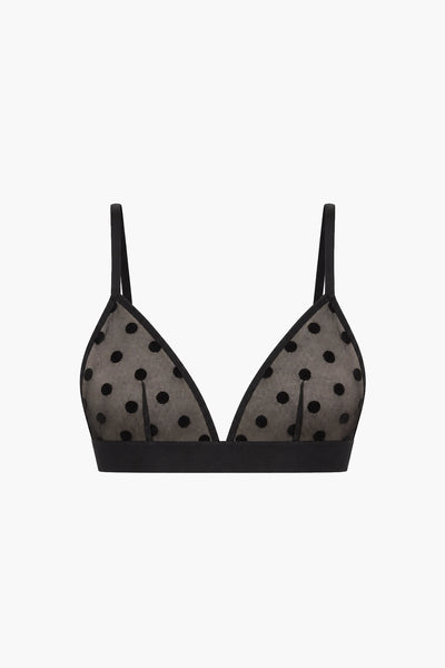 Soutien-gorge Triangle Pois