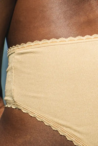 Shorty Callie Côtelé Sienne Naturelle